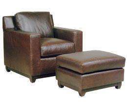 Leather club 2025 chair modern