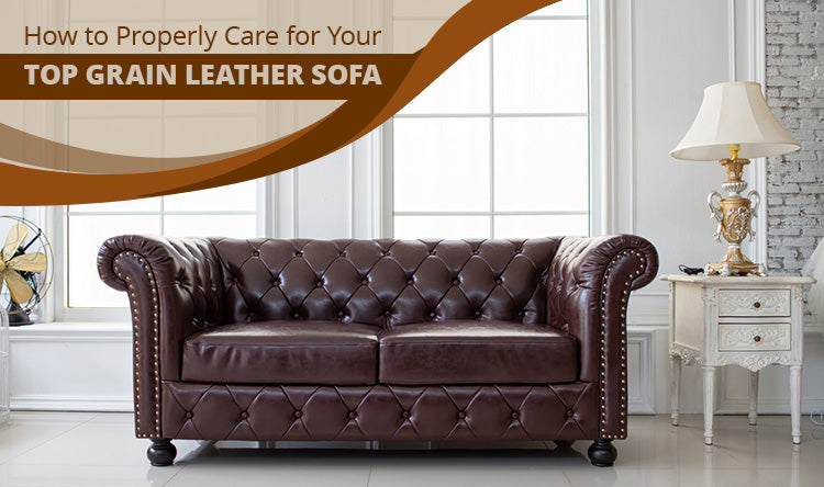 What is the best way to clean an Italian leather sofa?
