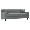 Image of Margo I 80 Inch Mid Century Modern Sleeper Sofa With Single Bench Seat