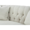 Image of Astrid 92 Inch Fabric Tuxedo Arm Single Bench Seat Sofa