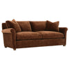 Image of Lowell 84 Inch Fabric Two Cushion Upholstered Sofa