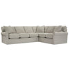 Image of Kyle Fabric Upholstered Sectional Couch