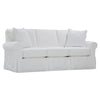 Image of Christine 84 Inch Slipcovered Queen Sleeper Sofa