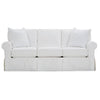 Image of Christine 84 Inch Slipcovered Queen Sleeper Sofa