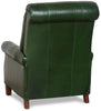 Image of Hanover "BIG MAN" Pillow Back Leather Recliner - Relax In Oversized Comfort