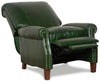 Image of Hanover "BIG MAN" Pillow Back Leather Recliner - Relax In Oversized Comfort