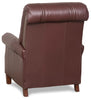 Image of Hanover Leather Recliner With Nailhead Trim - Luxurious Comfort With Classic Elegance