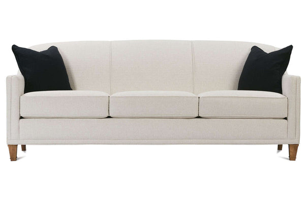 Leona 84 Inch "Ready To Ship" Tight Back Apartment Sofa (Photo For Style Only)