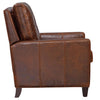 Image of Nathan Brown Small Scale BATTERY POWER "Quick Ship" Leather Recliner