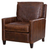 Image of Nathan Brown Small Scale BATTERY POWER "Quick Ship" Leather Recliner