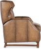 Image of Karl Nature Leather "Quick Ship" Tufted Push Back Recliner