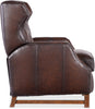 Image of Karl Vortex Leather "Quick Ship" Tufted Push Back Recliner