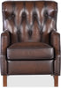 Image of Karl Vortex Leather "Quick Ship" Tufted Push Back Recliner