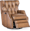 Image of Karl Nature Leather "Quick Ship" POWER Swivel/Glider Recliner