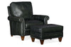 Image of Amani Traditional Classic Leather Club Chair