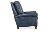 Image of Amani Leather Pillow Back Recliner Chair - Experience Luxurious Comfort