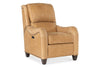 Image of Aster Leather Power English Arm Bustle Back Living Room Reclining Chair