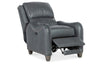 Image of Aster Leather Power English Arm Bustle Back Living Room Reclining Chair