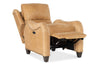 Image of Aster Leather Power English Arm Bustle Back Living Room Reclining Chair