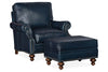 Image of Broadway Traditional Classic Leather Club Chair