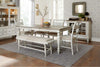 Image of Carlee Antique Linen Modern Farmhouse Dining Room Collection