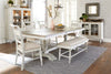 Image of Carlee Antique Linen Modern Farmhouse Dining Room Collection