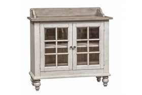 Carlee Antique Linen Modern Farmhouse Storage Dining Server