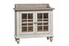 Image of Carlee Antique Linen Modern Farmhouse Storage Dining Server