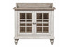 Image of Carlee Antique Linen Modern Farmhouse Storage Dining Server