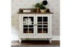 Image of Carlee Antique Linen Modern Farmhouse Storage Dining Server