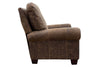 Image of Cecil Leather Rolled Arm Recliner