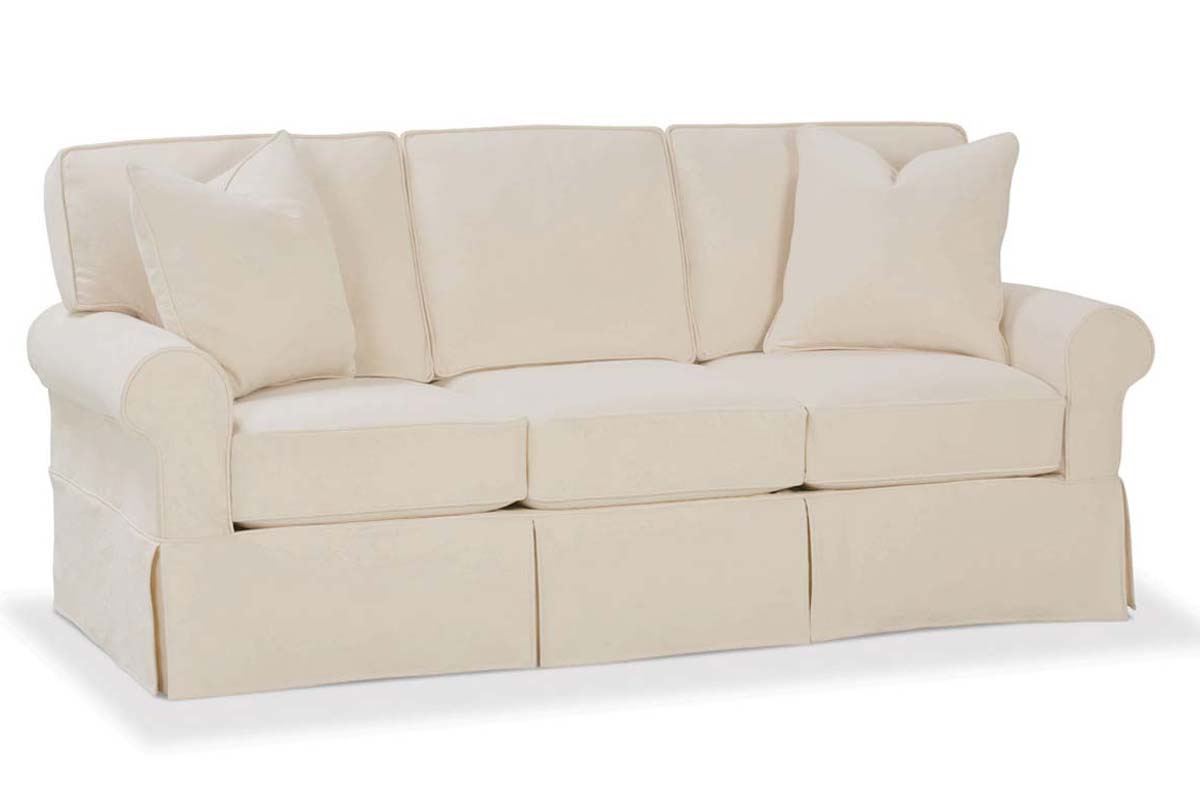 Traditional sofas with deals skirts