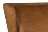 Image of Clement Tall Wing Back Leather Accent Club Chair