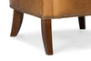 Image of Clement Tall Wing Back Leather Accent Club Chair