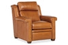 Image of Dale Leather Power "WALL HUGGER" Pillow Back Living Room Reclining Chair