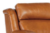 Image of Dale Leather Power "WALL HUGGER" Pillow Back Living Room Reclining Chair