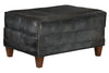 Image of Devonshire Traditional Leather Ottoman