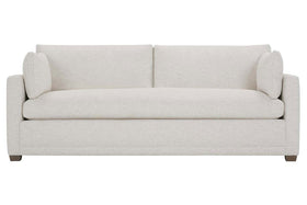 Donna 88 Inch Single Bench Seat Fabric Sofa With Track Arms