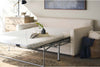 Image of Donna 75 Inch "Quick Ship" Sleeper Sofa for Sale In Powder Crypton Fabric