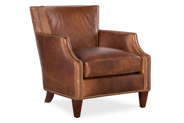 Elsworth Leather Accent Club Chair