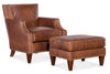 Image of Elsworth Leather Accent Club Chair