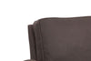 Image of Fitzgerald Cocoa "Quick Ship" Leather Living Room Furniture Collection