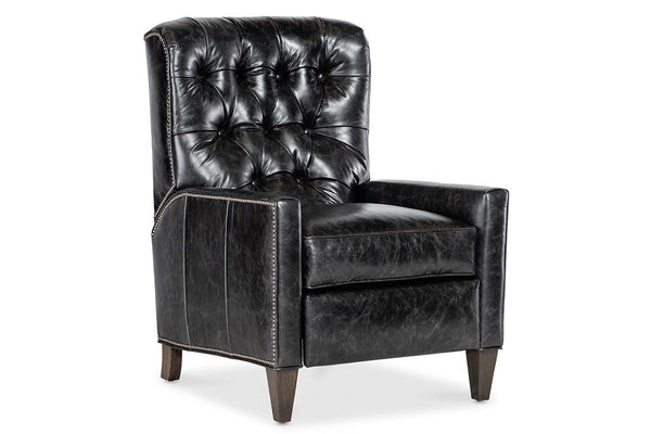 Greenwich Leather Tufted Back Recliner Chair