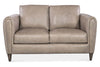 Image of Halifax Bespoke Pillow Back Leather Loveseat