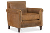 Image of Hollis Leather Accent Club Chair