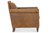 Image of Hollis Leather Accent Club Chair