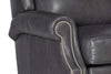 Image of Imperial "BIG MAN" Bustle Back Leather Recliner