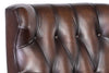 Image of Karl Vortex Leather "Quick Ship" Tufted Push Back Recliner