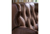 Image of Karl Vortex Leather "Quick Ship" Tufted Push Back Recliner