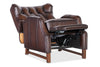 Image of Karl Vortex Leather "Quick Ship" Tufted Push Back Recliner